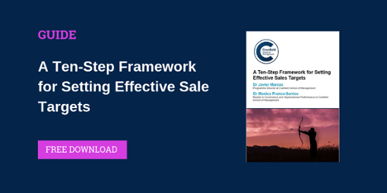 A Ten-Step Framework for Setting Effective Sales Targets Guide Dowload